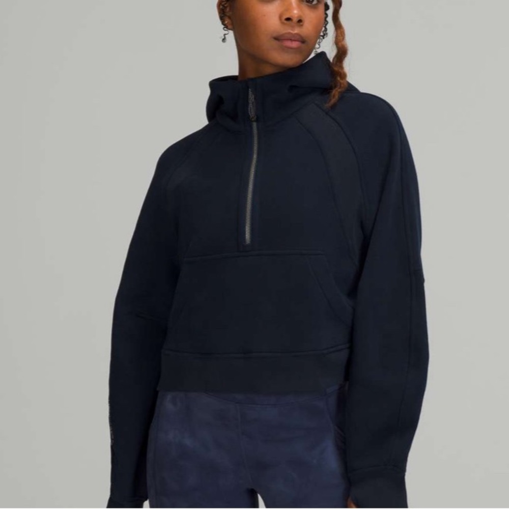 True Navy Scuba half zip